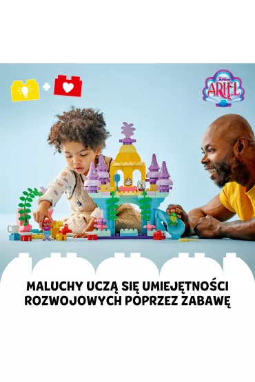LEGO DUPLO Disney Magiczny podwodny paac Arielki 10435