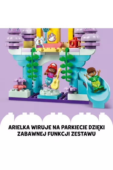 LEGO DUPLO Disney Magiczny podwodny paac Arielki 10435