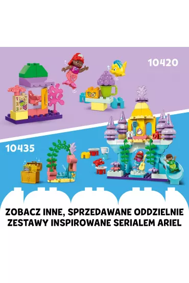 LEGO DUPLO Disney Magiczny podwodny paac Arielki 10435
