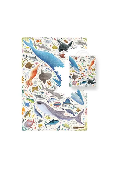 Puzzle Puzzlove CzuCzu 500 el. Ryby i zwierz�ta wodne Bright Junior Media