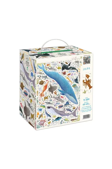 Puzzle Puzzlove CzuCzu 500 el. Ryby i zwierz�ta wodne Bright Junior Media