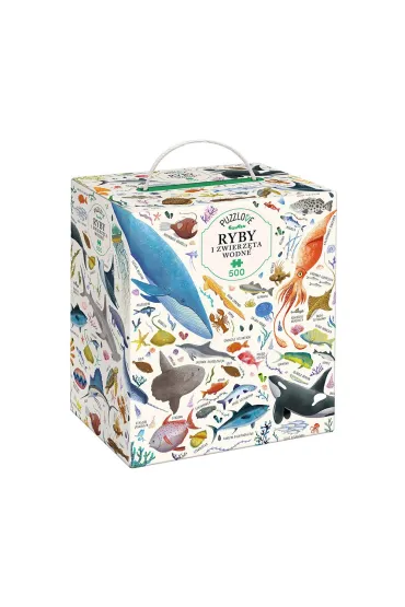 Puzzle Puzzlove CzuCzu 500 el. Ryby i zwierz�ta wodne Bright Junior Media