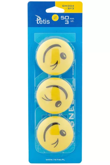 Tetis Magnesy do tablic GM304-SY3 ��te 3 szt.