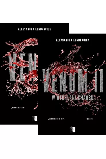 Pakiet VENOM. Tomy 1-2: VENOM, W otch�ani chaosu - Aleksandra Kondraciuk