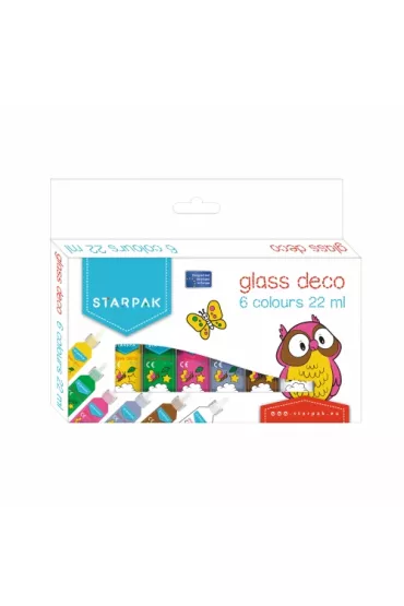 Starpak Farby witra�owe 447761 6 kolor�w