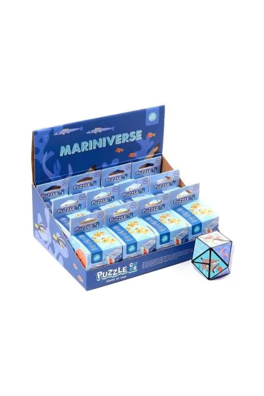 Puzzle w kszta�cie kostki -Motyw Morski Puckator