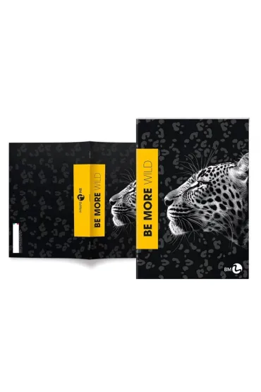 Zeszyt A4 Be More Wild w lini� 72 strony 100g. 1szt.mix