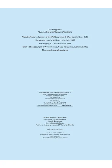 Atlas cud�w �wiata - Ben  Handicott