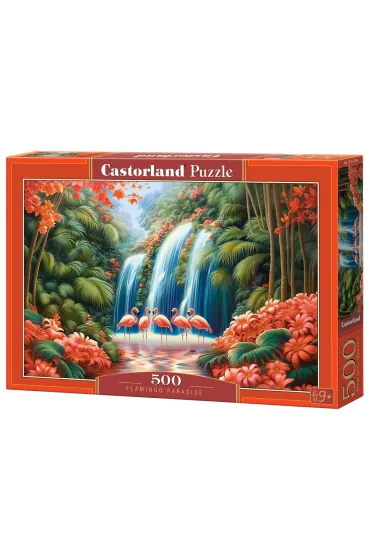 Puzzle 500 el. Flamingo Paradise CASTORLAND B-54190