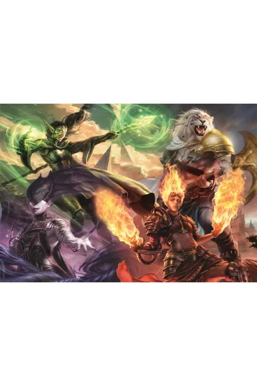 Puzzle 500 el. Cubes Magic The Gathering Clementoni