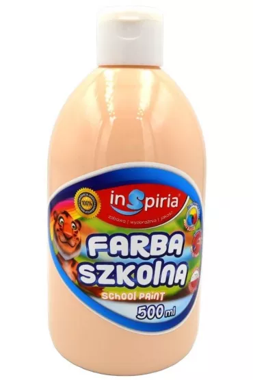 InSpiria Farba szkolna cielista 500 ml