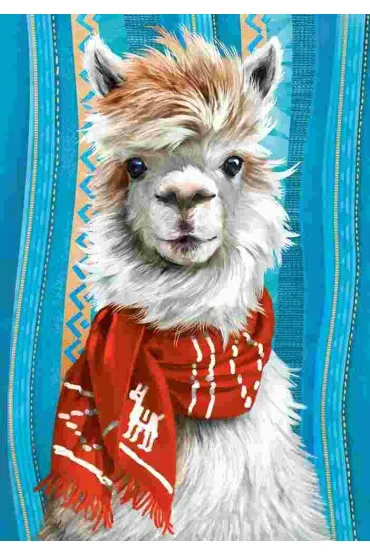 Puzzle 500 el. Lama Castorland