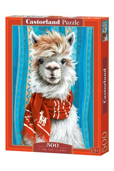 Puzzle 500 el. Lama Castorland