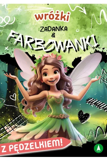 Ksi��ka edu. B5 Wr�ki. Zadanka & farbowanki  P�DZELEK SKRZAT 980775 - Monika  �lizowska