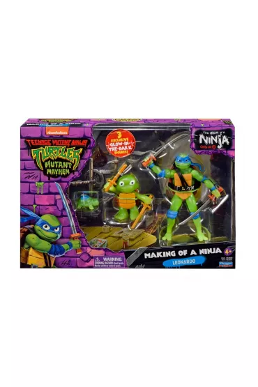 『 Green Leopard fam 』by Zuberi 30*40cm WOJOWNICZE ŻÓŁWIE NINJA FIGURKA LEATHERHEAD 11 cm