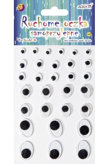 Aliga Ruchome oczka samoprzylepne 30 szt