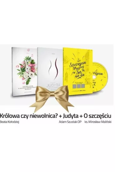 Audiobook Zestaw Dla Niej I: Judyta / Kr�lowa czy niewolnica / O szcz�ciu. Pro�ciej si� nie da CD - Adam Szustak, Beata Ko�odziej, Miros�aw Mali�ski