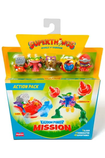 SuperThings Kazoom Power Mission Action Pack