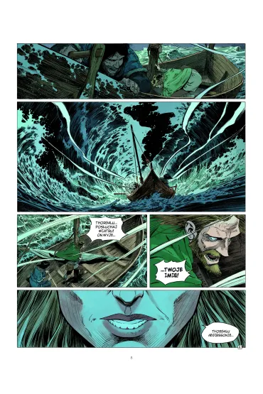 Szron i ogie. Thorgal. Saga - Jean-Blaise Djian, Olivier  Legrand