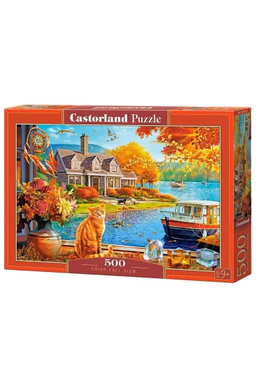 Puzzle 500 el. Crisp Fall View CASTORLAND B-54312