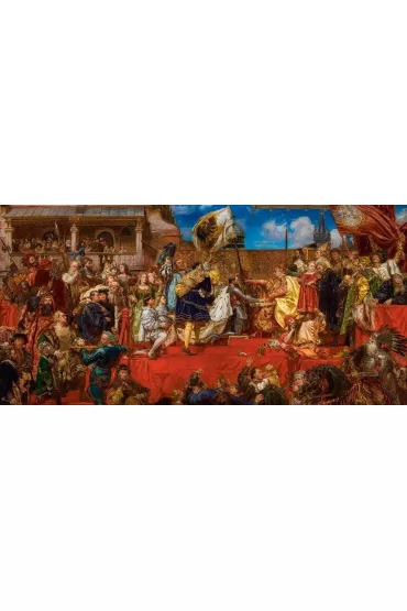 Puzzle 4000 el. The Prussian Homage Hod Pruski Jan Matejko Castorland