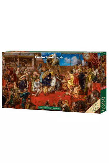 Puzzle 4000 el. The Prussian Homage Hod Pruski Jan Matejko Castorland