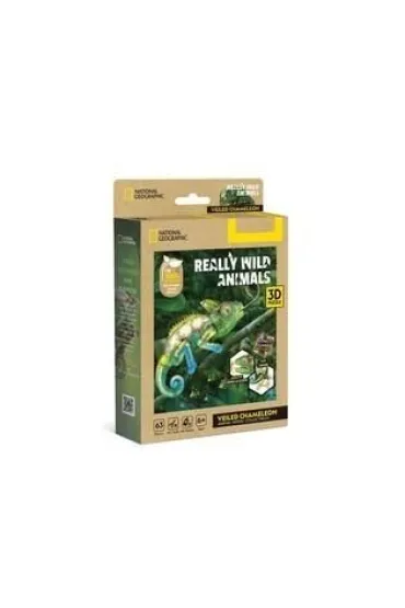 Puzzle 3D National Geographic Kameleon 63el Cubic Fun