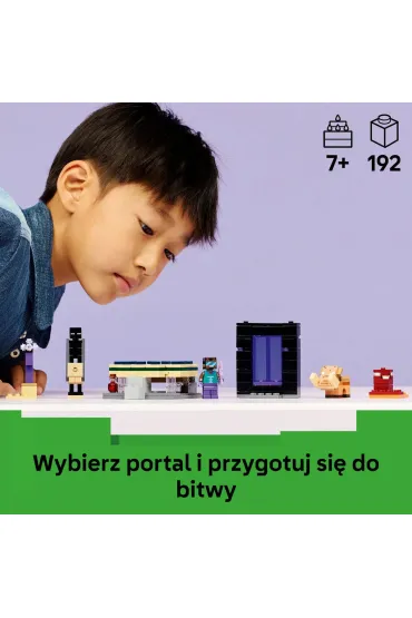 LEGO Minecraft Podr� przez portal Netheru i Kresu 21584