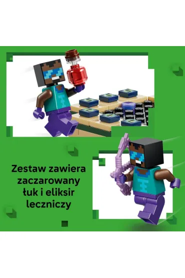 LEGO Minecraft Podr� przez portal Netheru i Kresu 21584