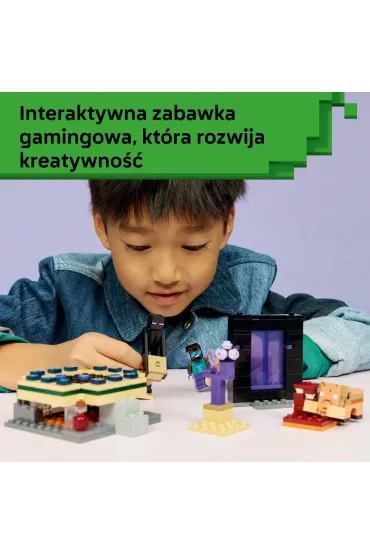 LEGO Minecraft Podr� przez portal Netheru i Kresu 21584