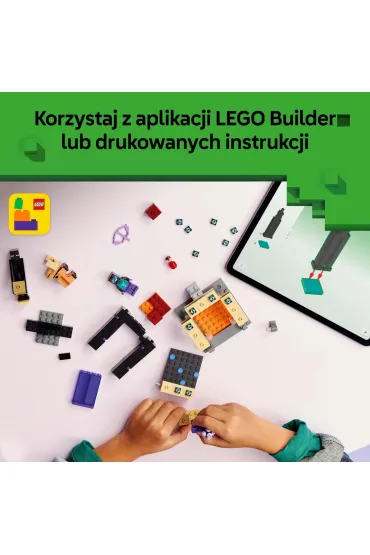 LEGO Minecraft Podr� przez portal Netheru i Kresu 21584
