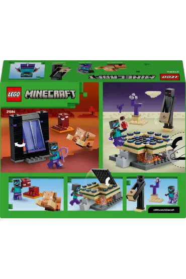 LEGO Minecraft Podr� przez portal Netheru i Kresu 21584