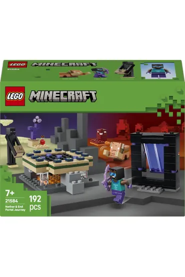 LEGO Minecraft Podr� przez portal Netheru i Kresu 21584