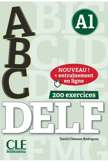 ABC DELF A1 ksi��ka + klucz + CD MP3 ed. 2018 - David Clement-Rodriguez