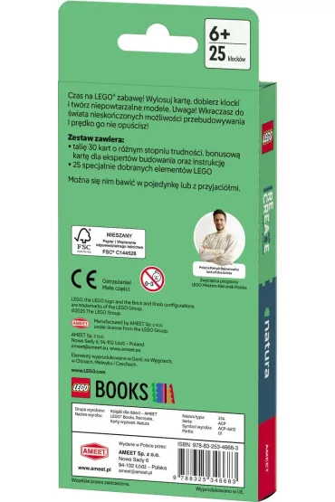 LEGO Recreate. Karty wyzwa�. Natura