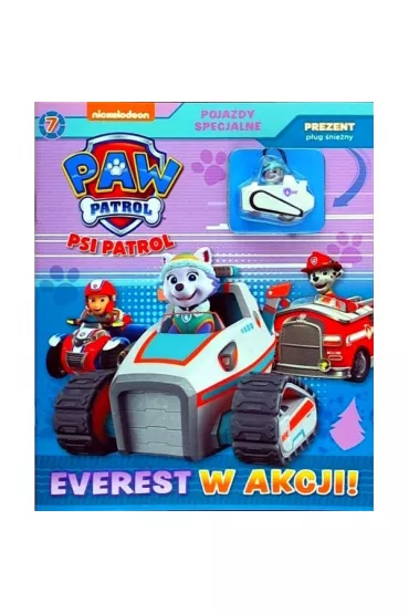 Everest w akcji Psi Patrol pojazdy specjalne Tom 7