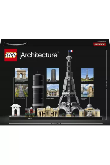 LEGO Architecture Paryż 21044 klocki