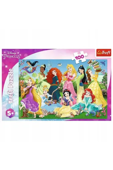 Puzzle 100 el. Czaruj�ce Ksi�niczki Trefl