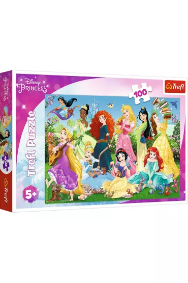 Puzzle 100 el. Czarujce Ksiniczki Trefl