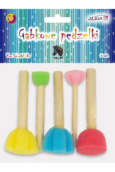 Aliga P�dzelki g�bkowe 5 szt