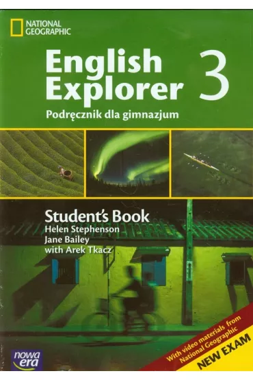 Z.English Explorer 3 GIM Podr�cznik. J�zyk angielski (2011) (stare wydanie) - Arek Tkacz, Bailey Jane, Helen Stephenson