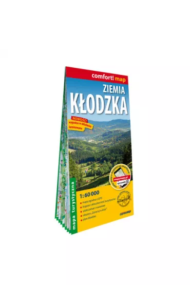 Ziemia K�odzka mapa turystyczna 1:60 000 laminat 2024