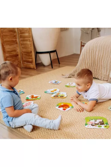 Puzzle 3w1 Dzie� na farmie Maksik
