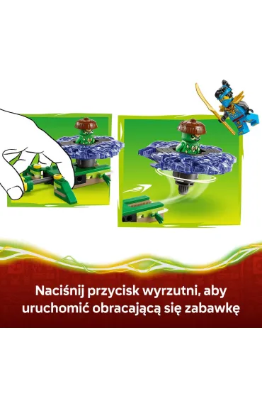 LEGO Ninjago Nya kontra zmutowany potw�r na spinnerze 71849