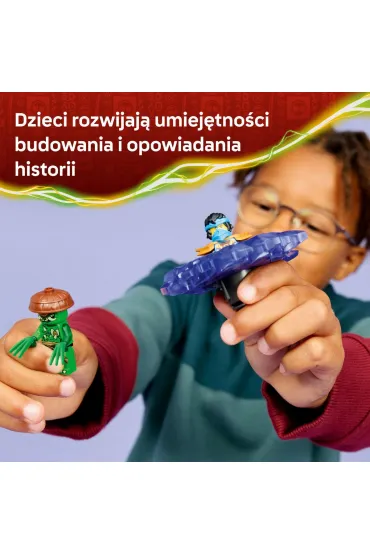LEGO Ninjago Nya kontra zmutowany potw�r na spinnerze 71849