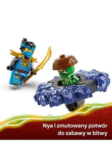 LEGO Ninjago Nya kontra zmutowany potw�r na spinnerze 71849