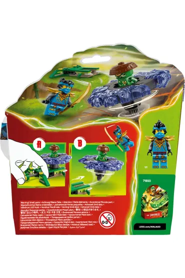LEGO Ninjago Nya kontra zmutowany potw�r na spinnerze 71849