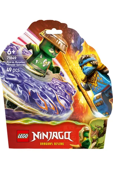 LEGO Ninjago Nya kontra zmutowany potw�r na spinnerze 71849