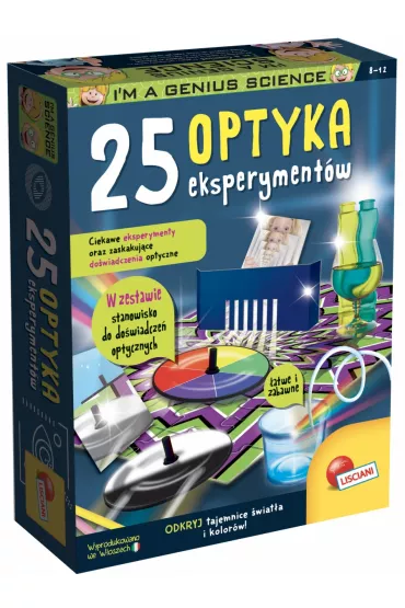 I`m a Genius. Optyka. 25 eksperyment�w Lisciani