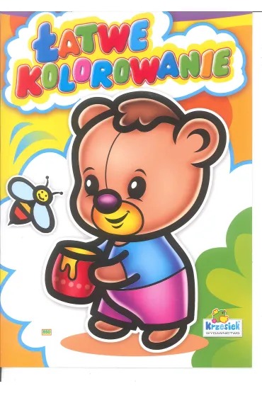 Kolorowanka �atwe kolorowanie A4 16str Mi�